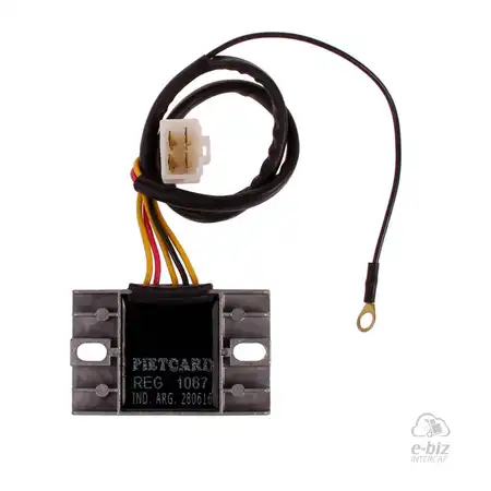 1067 REG. C/C 12V TRIF. 12A. C/TECN. MOSFET EJ:SUZUKI GN 125/250 (MOD. 1990 JAPONESA)