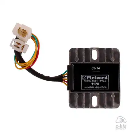 1120 (SE REEMPLAZA x 1063-12A) -- REG. C/C 12V TRIF. 8A. EJ:KONISA LX 150
