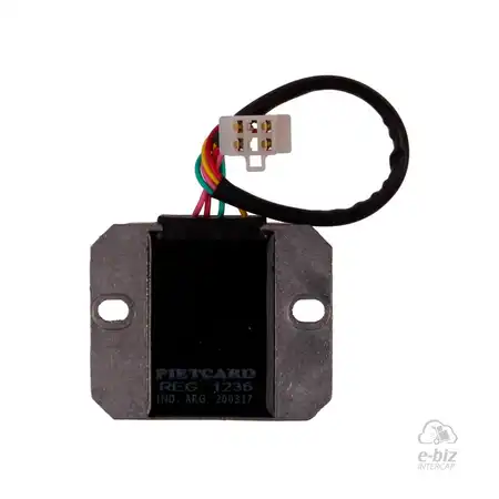 1236 (VA x 1238-1295-1302-1307-1310-1326) REG. C/C 12V MON. 6A. EJ:MOTOMEL ECO 70-BIT B 110-FUSION 110-SKUA CX 150-CG 200-MOTARD 200-SKUA 200