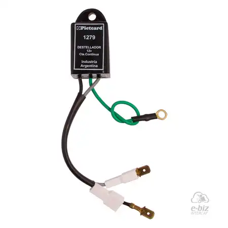 1279 DESTELLADOR C/INTERMITENTE ELECTRONICO 12V C/C EJ: GILERA SAHEL 150 (AÑO 2006)