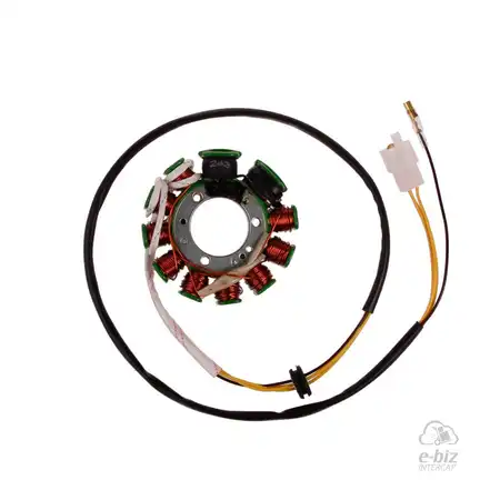 243 ESTATOR TRIF DE 11 P AISLADO DE MASA EJ:MOTOMEL RIDER 250 BIC-ZANELLA ZTT-GY 200-TRACKTOR 250-PATAGONIAN 250 C/EN