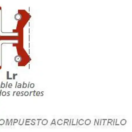 28x40x8 NBR LR CIGÜEÑAL LADO EMBRAGUE YAMAHA DT 175 