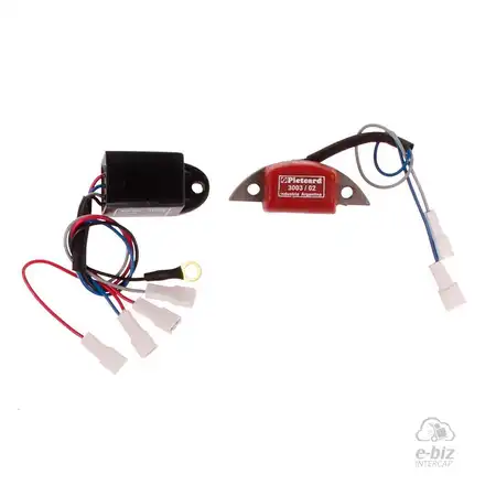 2 REEMPLAZA PLATINO Y CONDENSADOR BOBINA ROJO VOL MOTOPLAT JUKI/DA DALT/GARELLI