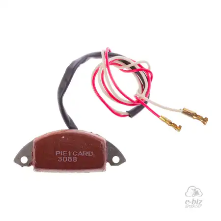 3068 BOBINA ALIM. ELEC. HONDA CG 125 PLATINERA (DISTANCIA ENTRE AGUJEROS 58 MM-REPUESTO 018)