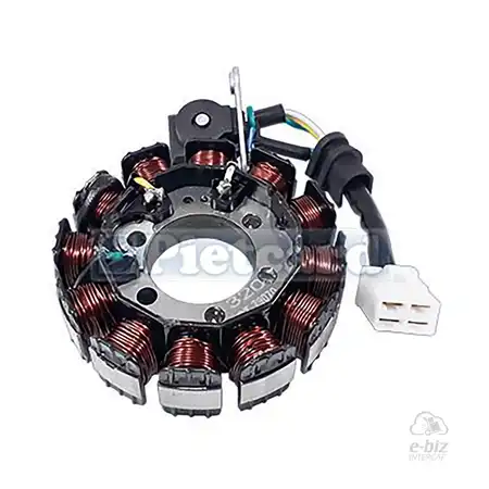 320 ESTATOR MON. DE 12 P CONEXION A MASA EJ: HONDA WAVE 110 (AÑO DESDE 2014) C/ENC A BATERIA