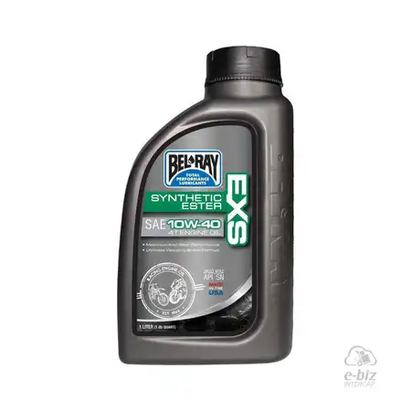 BEL-RAY EXS SYN EST 4T ENG OIL 10W-40 1 LT SINTETICO