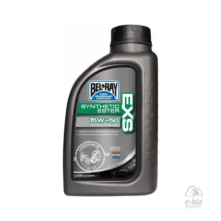 BEL-RAY EXS SYN EST 4T ENG OIL 15W-50 1 LT SINTETICO