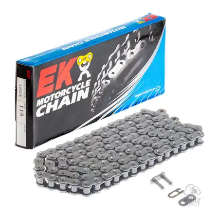 CADENA EK CHAIN 428DE-118L W/SPJ (4400 lbs)
