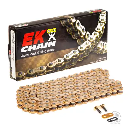 CADENA EK CHAIN 520MRD7-120/GL W/SPJ GOLD (8400 lbs)