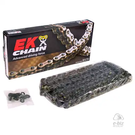 CADENA EK CHAIN 520MVXZ2-118L QX-Ring W/MLJ (9000 lbs)
