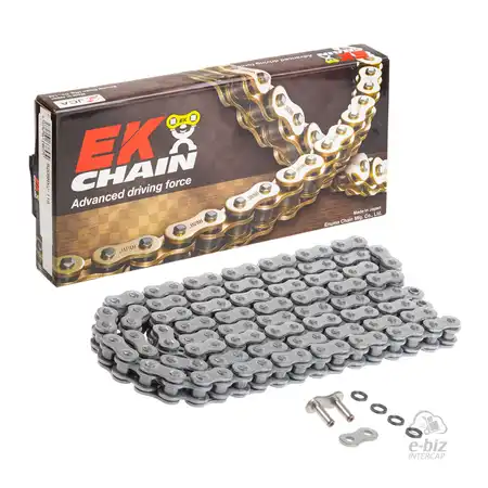 CADENA EK CHAIN 520SRX2-118L QX-Ring W/MLJ (8500 lbs)