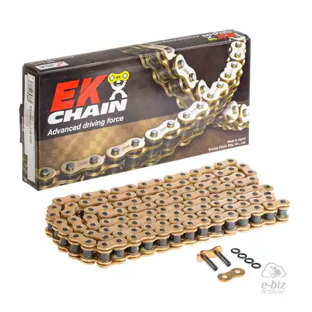 CADENA EK CHAIN 530SROZ2-118/G O-Ring W/MLJ GOLD (9400 lbs)