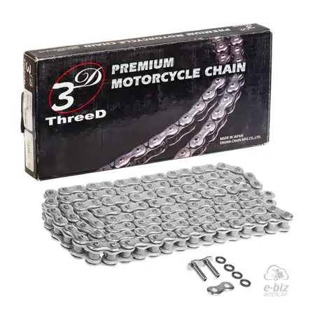 CADENA EK CHAIN ThreeD 530Z-120L QX2-RING W/MLJ (11200 lbs)