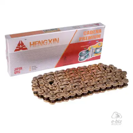 CADENA HENGXIN 420H-112 LINKS GOLDEN
