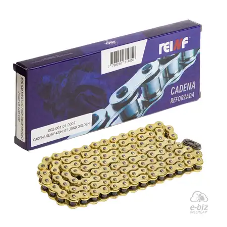CADENA REINF 420 H 112 LINKS GOLDEN