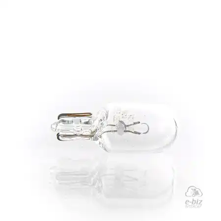 CAJA DE 10 LAMPARA BOSCH W5W S/CULOTE 12V 5W PURE LIGHT POSICION/TABLERO MOTOS 110/125/150/200/250/300