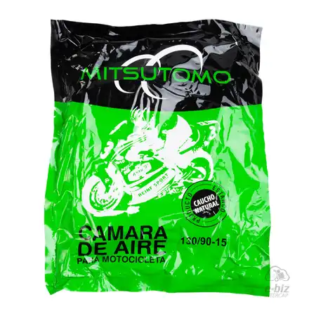 CAMARA MITSUTOMO 130/90-15 TR4 TR87 CAUCHO NATURAL