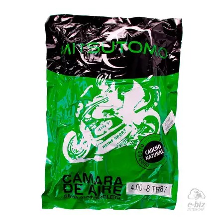 CAMARA MITSUTOMO 4.00-8 TR87 CAUCHO NATURAL