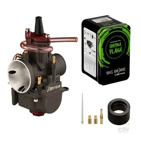 CARBURADOR COMPLETO BIG BORE MOTEGI 30MM CORTINA PLANA