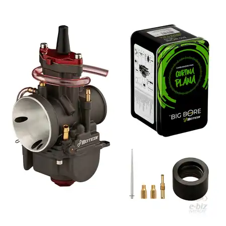 CARBURADOR COMPLETO BIG BORE MOTEGI 34MM CORTINA PLANA