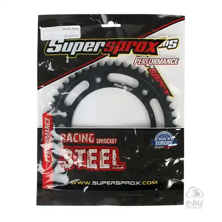 CORONA ACERO SUPERSPROX 1259 50T-428 NEGRO HONDA XR 150L