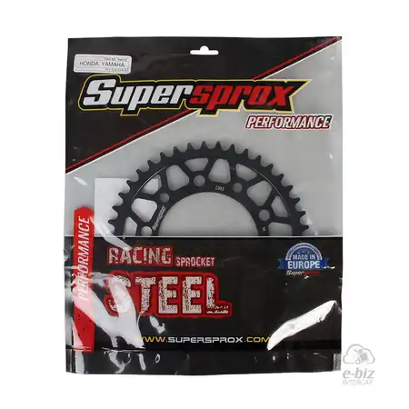 CORONA ACERO SUPERSPROX 1303 43T-520 NEGRO HONDA CB 500F/NC 750X/NC 700