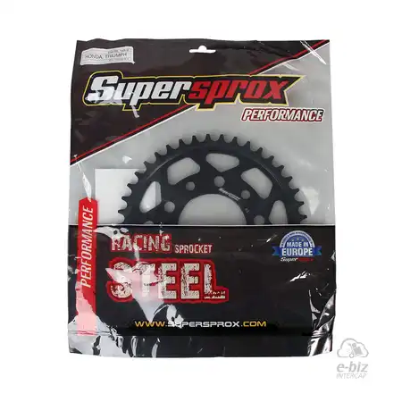 CORONA ACERO SUPERSPROX 1332 42T-525 NEGRO HONDA CRF 1000L AFRICA TWIN