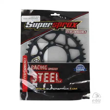 CORONA ACERO SUPERSPROX 1489 39T-525 NEGRO KAWASAKI ZX-10R/Z 900/VERSYS 1000