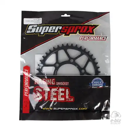 CORONA ACERO SUPERSPROX 1489 42T-525 NEGRO KAWASAKI ZX-10R/Z 900/VERSYS 1000