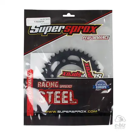 CORONA ACERO SUPERSPROX 1844 38T-428 NEGRO YAMAHA FZ 16FI
