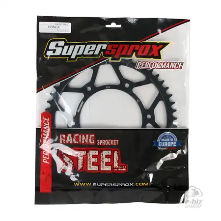CORONA ACERO SUPERSPROX 210 51T-520 NEGRO HONDA CRF 230F/250R/450R/150F/CR 125-250