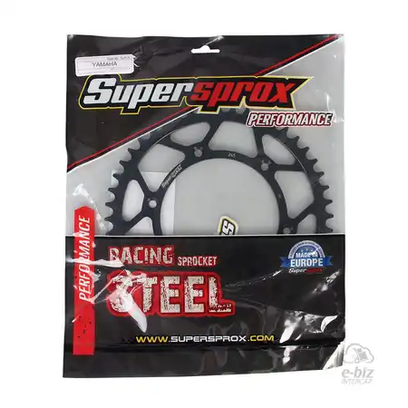 CORONA ACERO SUPERSPROX 245 46T-520 NEGRO HONDA XR 250 TORNADO/YAMAHA TTR 230/YZ-F 250-450/WR 250F/YZ 125-250