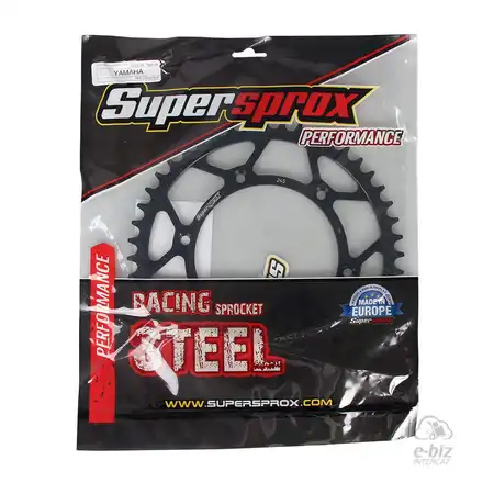 CORONA ACERO SUPERSPROX 245 48T-520 NEGRO HONDA XR 250 TORNADO/YAMAHA TTR 230/YZ-F 250-450/WR 250F/YZ 125-250