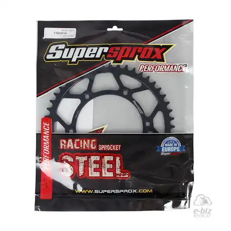 CORONA ACERO SUPERSPROX 245 49T-520 NEGRO HONDA XR 250 TORNADO/YAMAHA TTR 230/YZ-F 250-450/WR 250F/YZ 125-250