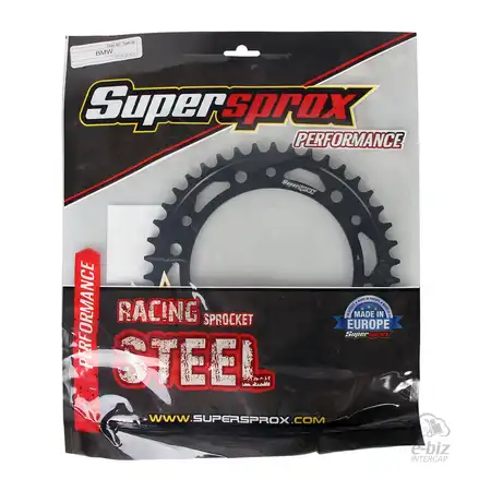 CORONA ACERO SUPERSPROX 6 42T-525 NEGRO BMW F 700GS/F 800GS