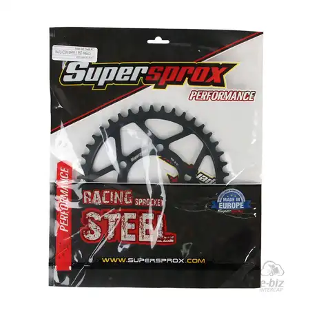 CORONA ACERO SUPERSPROX 7092 42T-525 NEGRO BENELLI TNT 300/600/600GT/TRK 502