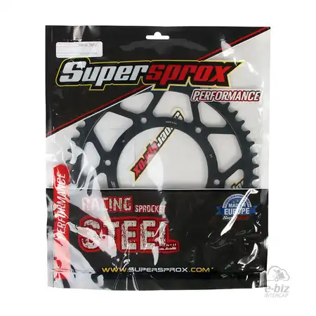 CORONA ACERO SUPERSPROX 8000 51T-520 NEGRO BETA 430RR/350RR/300RR 2T/390RR