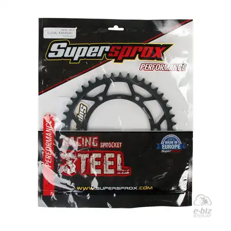 CORONA ACERO SUPERSPROX 808 44T-520 NEGRO SUZUKI RMZ 250/450/DR 350/DR 250/DRZ 400