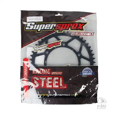 CORONA ACERO SUPERSPROX 808 50T-520 NEGRO SUZUKI RMZ 250/450/DR 350/DR 250/DRZ 400