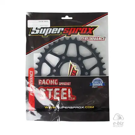 CORONA ACERO SUPERSPROX 812 38T-520 NEGRO BAJAJ ROUSER NS 200RS/AS