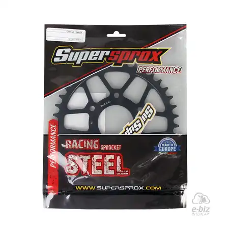 CORONA ACERO SUPERSPROX 812 39T-520 NEGRO BAJAJ ROUSER NS 200RS/AS