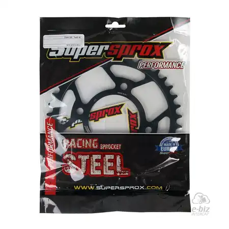 CORONA ACERO SUPERSPROX 975 40T-520 NEGRO HONDA CB 250 NEW TWISTER