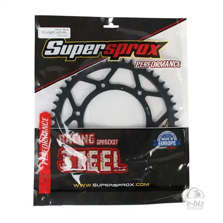 CORONA ACERO SUPERSPROX 990 49T-520 NEGRO HUSQVARNA FC 250/350FE/KTM EXC-F 250-350/EXC 300-450/SX-F 250-350/250SX-F