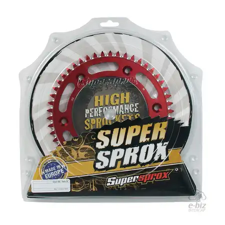 CORONA ALUMINIO SUPERSPROX 1259 50T-428 ROJO HONDA XR 150L