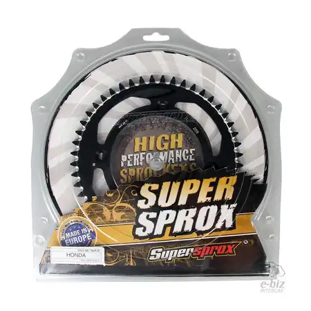 CORONA ALUMINIO SUPERSPROX 209 49T-420 NEGRO HONDA CR 85