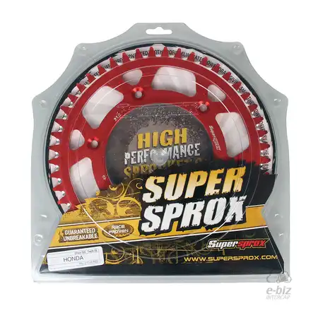 CORONA ALUMINIO SUPERSPROX 210 49T-520 ROJO HONDA CRF 230F/250R/450R/150F/CR 125-250