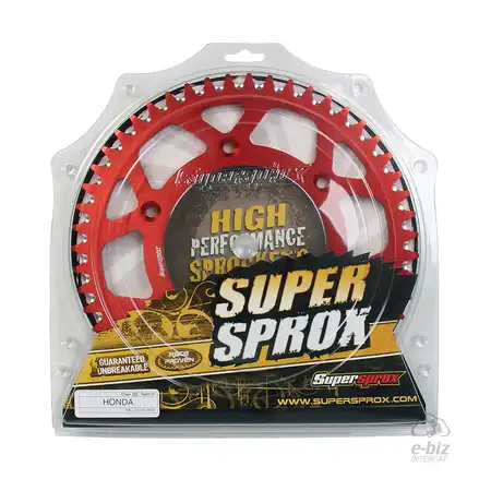 CORONA ALUMINIO SUPERSPROX 210 51T-520 ROJO HONDA CRF 230F/250R/450R/150F/CR 125-250