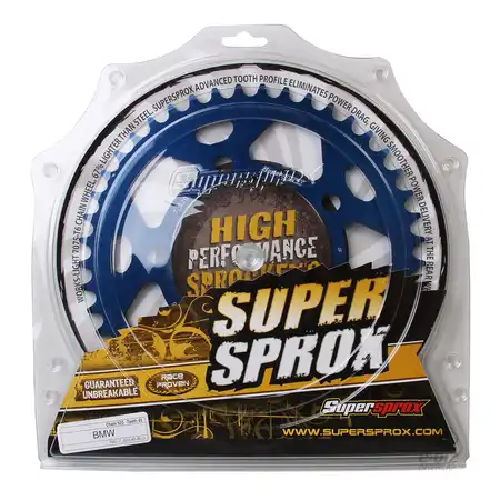 CORONA ALUMINIO SUPERSPROX 7 45T-520 AZUL BMW S 1000RR/S 1000XR