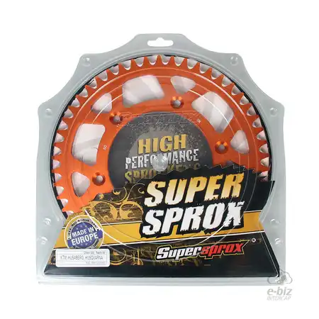 CORONA ALUMINIO SUPERSPROX 990 50T-520 NARANJA HUSQVARNA FC 250/350FE/KTM EXC-F 250-350/EXC 300-450/SX-F 250-350