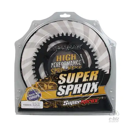 CORONA ALUMINIO SUPERSPROX 998 47T-428 NEGRO YAMAHA YZ 85LW/YZ 85/SUZUKI RM 85